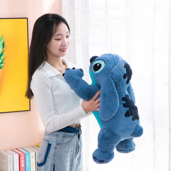 45-80cm Lilo & Stitch Plush Doll Big Stuffed Animals Toys Pillow for Sleep Children Birthday Gift Valentine&