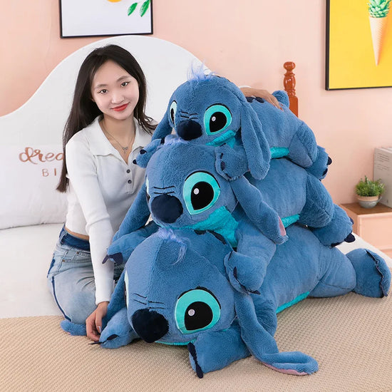 45-80cm Lilo & Stitch Plush Doll Big Stuffed Animals Toys Pillow for Sleep Children Birthday Gift Valentine&