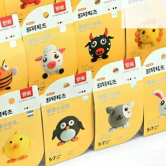 Air Dry Clay Kit For Kids, Creative Molding Clay Gift Kits With Tools, Super Light DIY Soft Clay Toys Gift Box Set Gifts