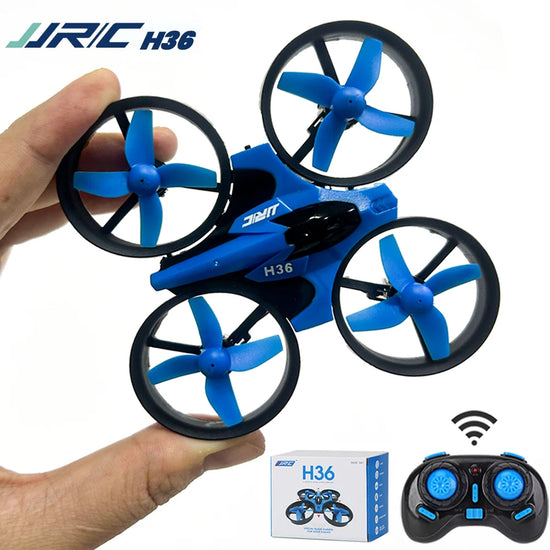 JJRC H36 Mini Rc Drone 4ch 6-Axis Headless Mode Helicopter 360° Flip Remote Control Quadcopter Toy Mini Drone For Kids